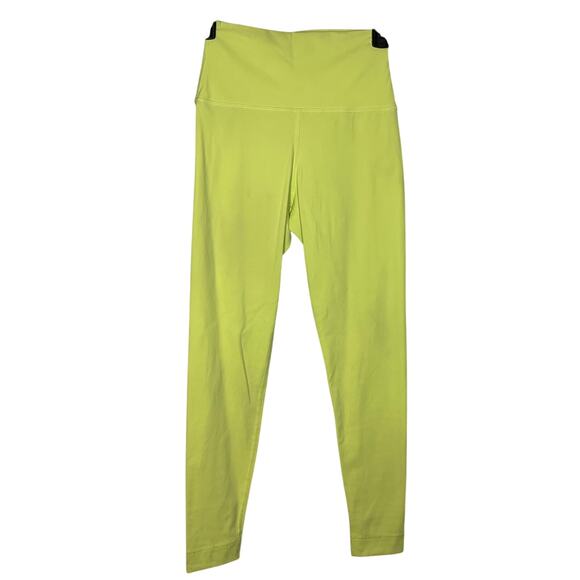 Set Active Small Lemon Yellow Crop Leggings - Picture 1 of 5